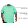 image:image3 Pack Mens Big and Tall Dry Fit T Shirts Workout Gym Athletic Crew TeeShort Sleeve  Set 14