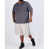 image:image3 Pack Mens Big and Tall Dry Fit T Shirts Workout Gym Athletic Crew TeeShort Sleeve  Set 2
