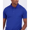 image:image3 Pack Mens Dry Fit Pocket Polo Shirts Short Sleeve Athletic Golf CollaredSet 5