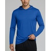 image:image3 Pack Mens Dry Fit Pullover Hoodie Sun Sweatshirts Athletic Gym WorkoutSet 7