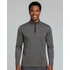image:image3 Pack Mens Dry Fit Quarter Zip Long Sleeve Athletic Workout Golf ShirtsSet B