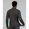 image:image3 Pack Mens Dry Fit Quarter Zip Long Sleeve Athletic Workout Golf ShirtsSet C