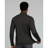 image:image3 Pack Mens Dry Fit Quarter Zip Long Sleeve Athletic Workout Golf ShirtsSet D