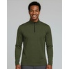 image:image3 Pack Mens Dry Fit Quarter Zip Long Sleeve Athletic Workout Golf ShirtsSet F