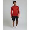 image:image3 Pack Mens Dry Fit Quarter Zip Long Sleeve Athletic Workout Golf ShirtsSet K