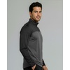 image:image3 Pack Mens Dry Fit Quarter Zip Long Sleeve Athletic Workout Golf ShirtsSet a