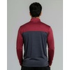 image:image3 Pack Mens Dry Fit Quarter Zip Long Sleeve Athletic Workout Golf ShirtsSet a