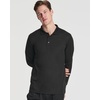image:image3 Pack Mens Long Sleeve Polo Shirts Dry Fit Golf Work Casual Collared TopsSet 2