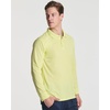 image:image3 Pack Mens Long Sleeve Polo Shirts Dry Fit Golf Work Casual Collared TopsSet 5