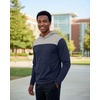 image:image3 Pack Mens Mesh Hoodies Pullover Athletic Gym Workout Fishing SweatshirtSet 1