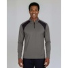image:image3 Pack Mens Mesh Quarter Zip Pullover Shirts Long Sleeve Dry Fit Golf GymSet 11
