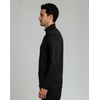 image:image3 Pack Mens Mesh Quarter Zip Pullover Shirts Long Sleeve Dry Fit Golf GymSet 9