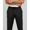 image:image3 Pack Mens Mesh Sweatpants Open Bottom Lounge Workout Track Gym PantsSet 10