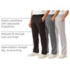 image:image3 Pack Mens Mesh Sweatpants Open Bottom Lounge Workout Track Gym PantsSet 8