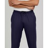 image:image3 Pack Mens Mesh Sweatpants Open Bottom Lounge Workout Track Gym PantsSet 9