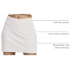 image:image3 Pack Womens 16 Skorts Skirts with Built in Shorts Pockets High WaistedSet 5