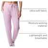 image:image3 Pack Womens Dry Fit Joggers Sweatpants Athletic Casual Lounge PocketsSet 7