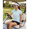 image:image3 Pack Womens Golf Polo Shirts Short Sleeve Collared Tennis Dry Fit TopsSet 3