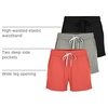 image:image3 Pack Womens Lounge Shorts Athletic Running Workout Gym Hiking PocketsSet 5