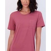 image:image3 Pack Womens Nightgowns Short Sleeve Sleep Shirts Nightshirt Pajama DressSet B