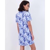 image:image3 Pack Womens Nightgowns Short Sleeve Sleep Shirts Nightshirt Pajama DressSet B