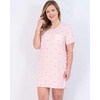 image:image3 Pack Womens Nightgowns Short Sleeve Sleep Shirts Nightshirt Pajama DressSet D