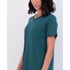 image:image3 Pack Womens Nightgowns Short Sleeve Sleep Shirts Nightshirt Pajama DressSet D