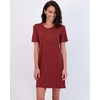 image:image3 Pack Womens Nightgowns Short Sleeve Sleep Shirts Nightshirt Pajama DressSet D