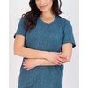 image:image3 Pack Womens Nightgowns Short Sleeve Sleep Shirts Nightshirt Pajama DressSet G