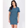 image:image3 Pack Womens Nightgowns Short Sleeve Sleep Shirts Nightshirt Pajama DressSet G