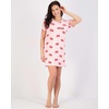 image:image3 Pack Womens Nightgowns Short Sleeve Sleep Shirts Nightshirt Pajama DressSet G