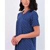 image:image3 Pack Womens Nightgowns Short Sleeve Sleep Shirts Nightshirt Pajama DressSet a