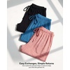 image:image3 Pack Womens Palazzo Pants Wide Leg Adaptive Pajama Bottoms Lounge CasualSet 6