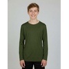 image:image4 Pack Boys Dry Fit Long Sleeve T Shirts Athletic Crew Neck Kids Teen TopsSet 1