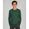 image:image4 Pack Boys Dry Fit Long Sleeve T Shirts Athletic Crew Neck Kids Teen TopsSet 15