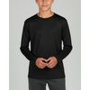 image:image4 Pack Boys Dry Fit Long Sleeve T Shirts Athletic Crew Neck Kids Teen TopsSet 15