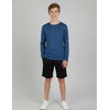 image:image4 Pack Boys Dry Fit Long Sleeve T Shirts Athletic Crew Neck Kids Teen TopsSet 3
