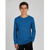 image:image4 Pack Boys Dry Fit Long Sleeve T Shirts Athletic Crew Neck Kids Teen TopsSet 4