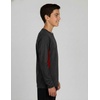 image:image4 Pack Boys Dry Fit Long Sleeve T Shirts Athletic Crew Neck Kids Teen TopsSet 4