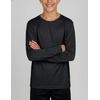 image:image4 Pack Boys Dry Fit Long Sleeve T Shirts Athletic Crew Neck Kids Teen TopsSet 5