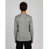 image:image4 Pack Boys Dry Fit Long Sleeve T Shirts Athletic Crew Neck Kids Teen TopsSet 5