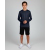 image:image4 Pack Boys Mesh Long Sleeve T Shirts Dry Fit Crew Neck Athletic Kids TeenSet 1