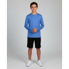 image:image4 Pack Boys Mesh Long Sleeve T Shirts Dry Fit Crew Neck Athletic Kids TeenSet 5