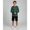 image:image4 Pack Boys Mesh Long Sleeve T Shirts Dry Fit Crew Neck Athletic Kids TeenSet 6