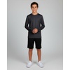 image:image4 Pack Boys Mesh Long Sleeve T Shirts Dry Fit Crew Neck Athletic Kids TeenSet 8