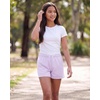 image:image4 Pack Girls Mesh Shorts Athletic Basketball Soccer Pockets Teens Kids GymSet 12