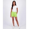 image:image4 Pack Girls Mesh Shorts Athletic Basketball Soccer Pockets Teens Kids GymSet 5