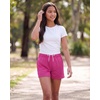 image:image4 Pack Girls Mesh Shorts Athletic Basketball Soccer Pockets Teens Kids GymSet 6