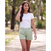 image:image4 Pack Girls Mesh Shorts Athletic Basketball Soccer Pockets Teens Kids GymSet 7