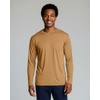 image:image4 Pack Mens Long Sleeve Dry Fit T Shirts Pocket Fishing Workout UPF 50 SunSet 10